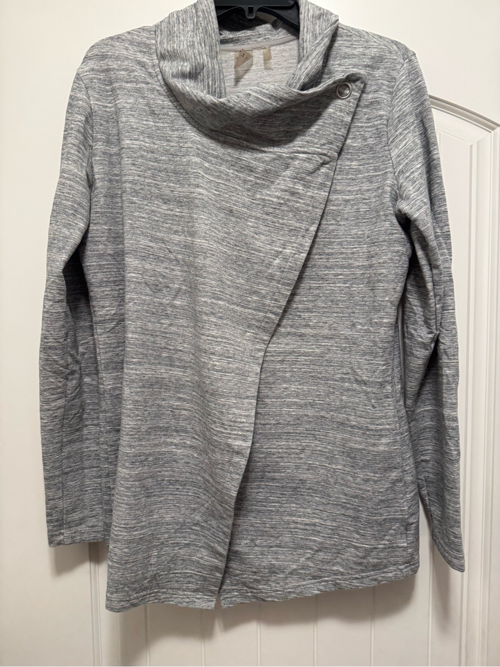 Danskin Heather Gray Cowl Neck Sweater